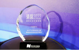 荣获绿色实践先锋项目奖 中国燃气发布碳中和行动报告 瞄准产业新生态