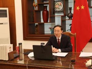 中国驻印度大使：4月以来，中国已向印度提供5000多台呼吸机、21569台制氧机、超2148万个口罩