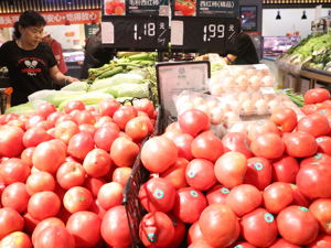 4月全国食用农产品市场价格环比下降4.8%