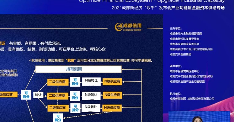 成都新经济“双千”发布会  |  王琮璐：航信产品可以帮助企业降低财务费用