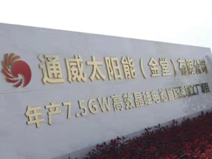 第一片电池片下线 成都金堂重大产业化项目顺利投产