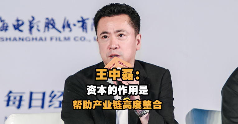 华谊兄弟副董事长/CEO王中磊：资本的作用是帮助产业链高度整合  