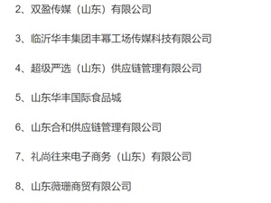 金锣上榜兰山区“十佳供应链企业”