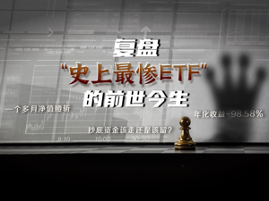 单日下跌24.59%！复盘“史上最惨ETF”的前世今生：一场本可避免的悲剧？