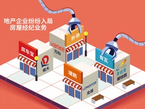 头部物企入局房产经纪业务 抢占万亿黄金赛道