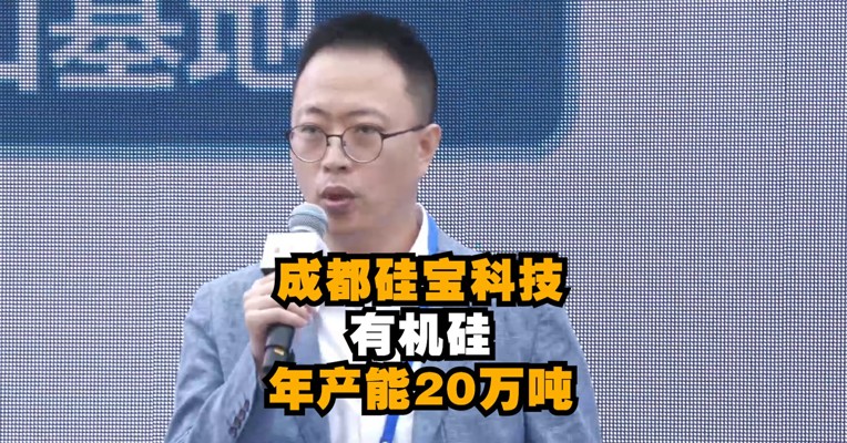 成都新经济“双千”发布会丨成都硅宝科技有机硅年产能20万吨！亚洲最大有机硅密封胶生产企业