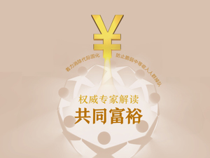 权威专家解读共同富裕：着力消除代际固化，防止“脆弱中等收入人群”掉队，建议加大财产税等直接税比重