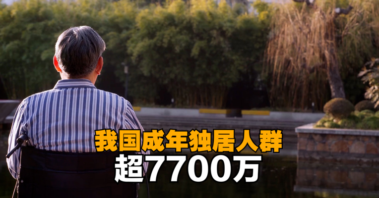 我国成年独居人群超7700万 独居已成为第二稳定家庭形态