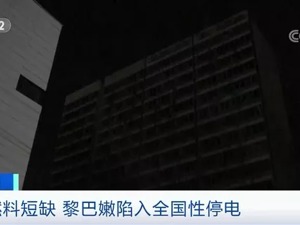 突发！这个国家最大发电厂起火浓烟滚滚，车辆绕行、军队已撤离！此前该国燃料耗尽，陷入全国性停电，首都一片黑暗
