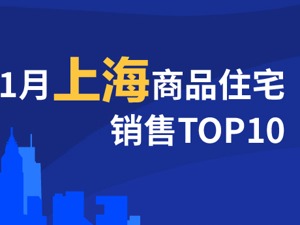 2021年1月上海商品住宅销售TOP10