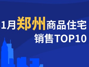 2021年1月郑州商品住宅销售TOP10