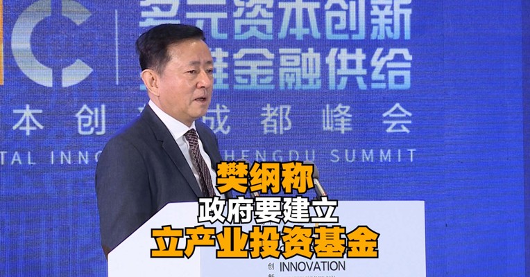 樊纲：政府要建立产业投资基金 去促进企业的发展