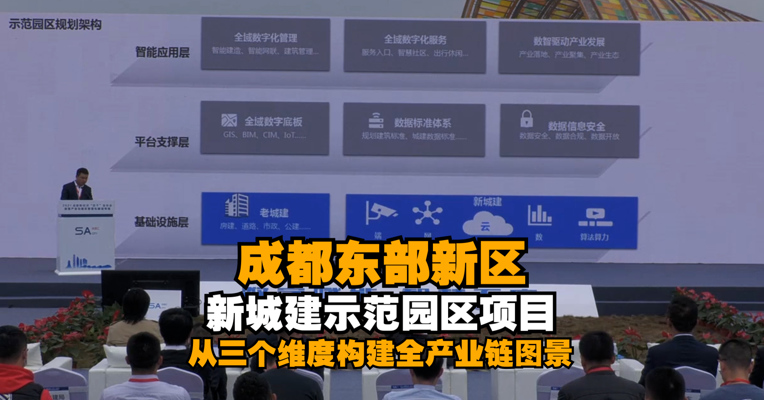 成都东部新区新城建示范园区项目 从三个维度构建全产业链图景