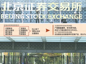 8只北交所主题基金获批 最快本周开卖，单只募集限额或为5亿元