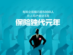 保险独立代理人模式试水，没有中间层赚差价，800万代理人大军跃跃欲试，进入门槛却不低