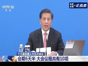 十三届全国人大五次会议新闻发布会举行，要点速览→