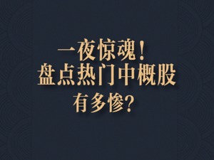 惊魂一夜后，细数中概股有多惨
