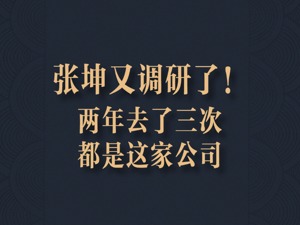 是什么公司，让易方达张坤两年调研了3次？