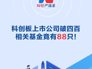 科创板上市公司破四百，相关基金竟有88只！