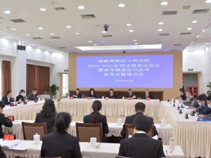 成都高新法院发布司法服务法治化营商环境建设白皮书