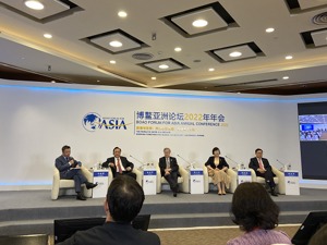 博鳌亚洲论坛副理事长周小川回应每经：各国绿色金融定义有所不同，走向“一带一路”要有耐心