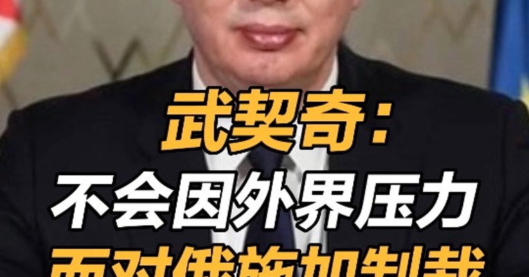 武契奇称不会因外界压力而对俄施加制裁 