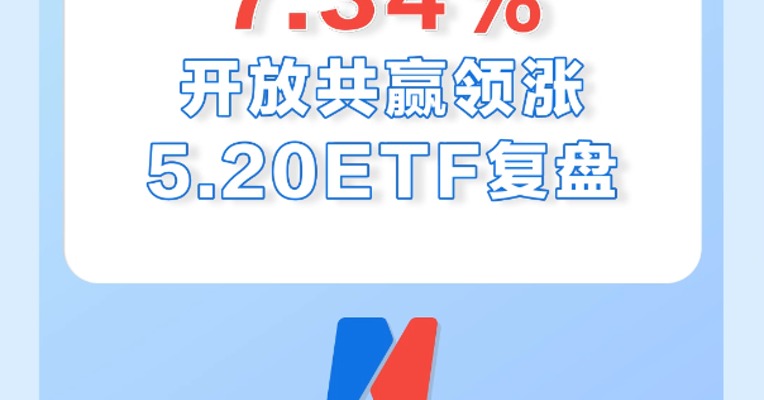 5月20日，煤炭ETF、酒ETF等领涨市场