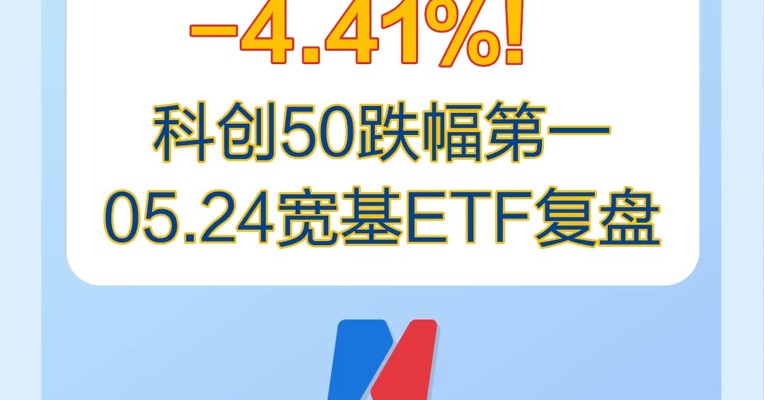 基金视频 | 惨惨惨！科创50ETF是今天跌的最惨的宽基，已经连跌4天了！