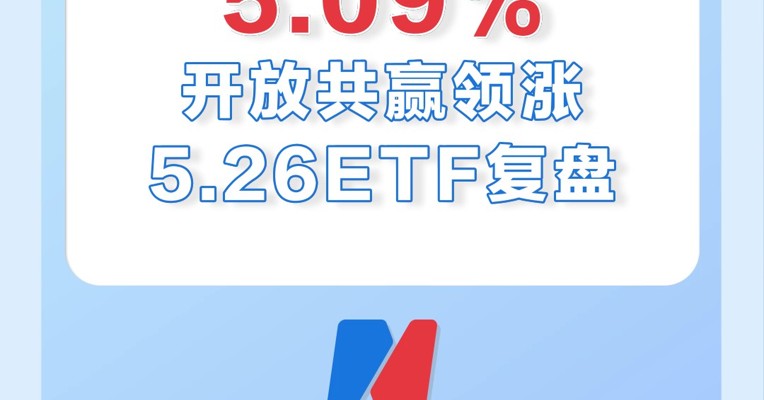 基金视频 | 5月26日，涨得最好的ETF还是开放共赢，连续两天登顶！