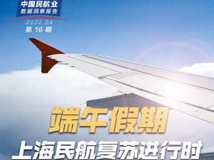民航数据洞察｜补贴出台，上海复工，端午来临……民航业走过4月低谷盼春天