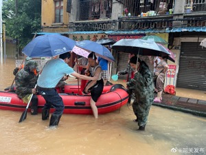 紧急停工！广东韶关或发生超50年一遇洪水！局部地区雨量达1527.5毫米，突破有记录以来同期历史极值！途经韶关境内京广普铁列车停运