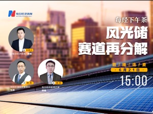 直播丨每经下午茶：风光储，赛道再分解