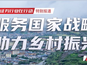 “服务国家战略 助力乡村振兴”——证券行业多措并举践行初心使命，为乡村振兴贡献力量
