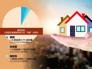 不到一周 蓝光发展被“牛散”吃掉3.3亿股！
