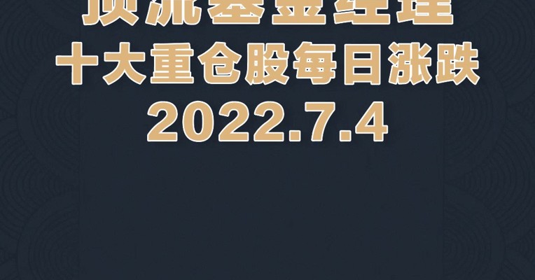 7月4日，猪肉板块掀涨停潮，顶流基金经理重仓股牧原股份涨停！