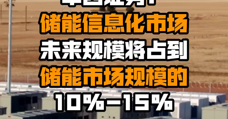 华西证券：储能信息化市场未来规模将占到储能市场规模的10%-15%