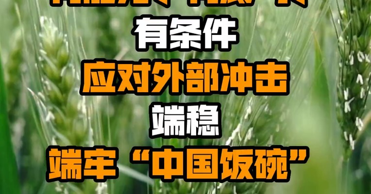 国家发改委：有能力、有底气、有条件应对外部冲击 端稳端牢“中国饭碗”