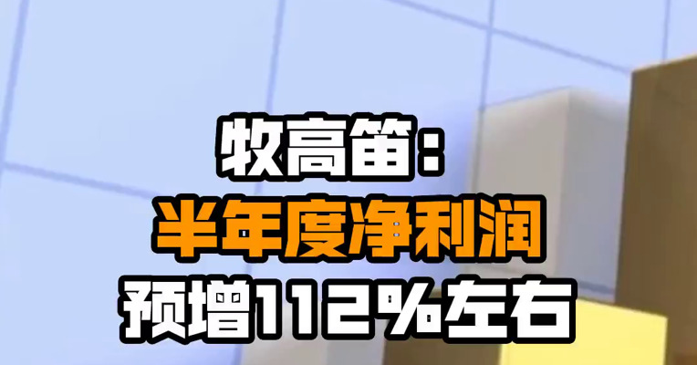 牧高笛：半年度净利润预增112%左右