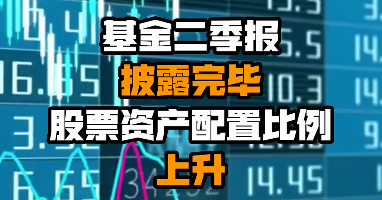 基金二季报披露完毕 股票资产配置比例上升
