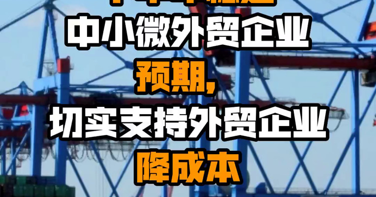 商务部：下半年稳定中小微外贸企业预期，切实支持外贸企业降成本