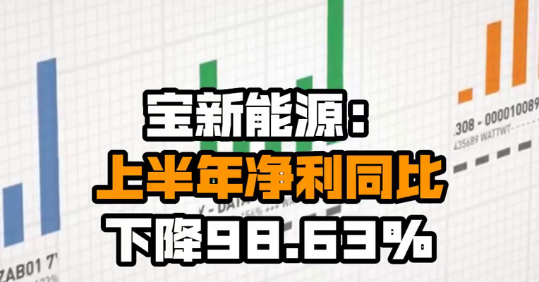 宝新能源：上半年净利同比下降98.63%
