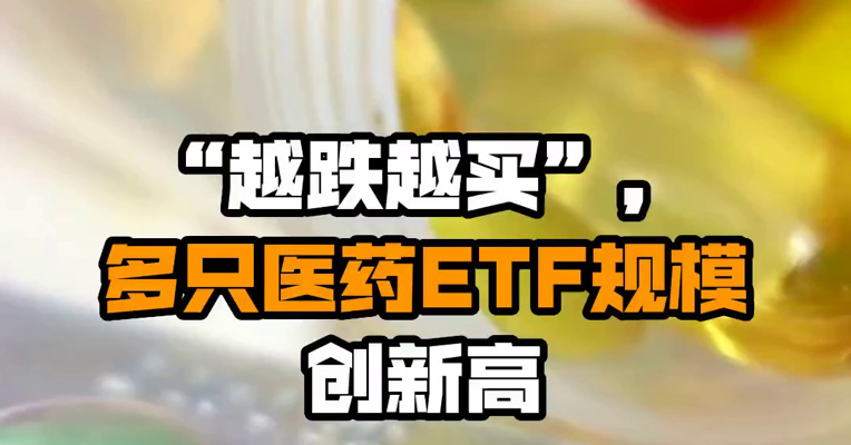 “越跌越买”，多只医药ETF规模创新高