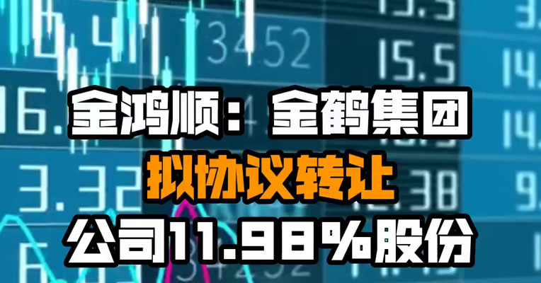 金鸿顺：金鹤集团拟协议转让公司11.98%股份