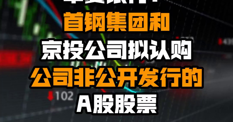 华夏银行：首钢集团和京投公司拟认购公司非公开发行的A股股票