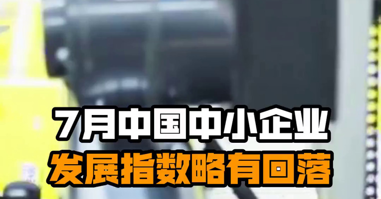 7月中国中小企业发展指数略有回落