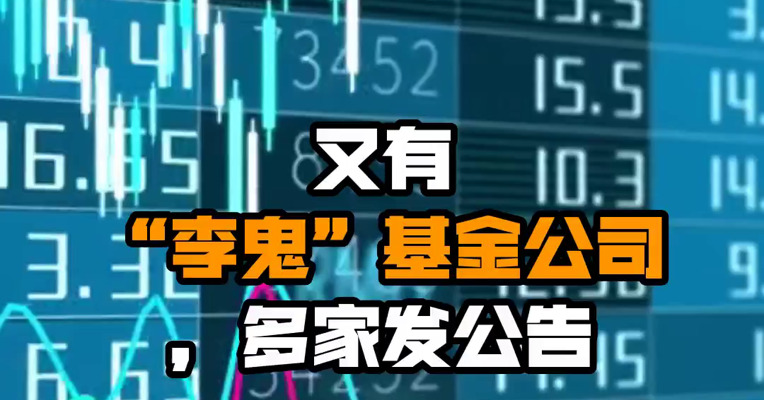 又有“李鬼”基金公司，多家发公告