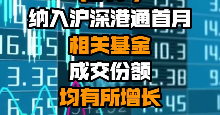 交易型开放式基金（ETF）纳入沪深港通首月 相关基金成交份额均有所增长