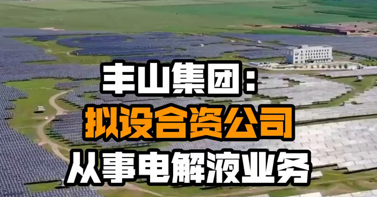 丰山集团：拟设合资公司 从事电解液业务