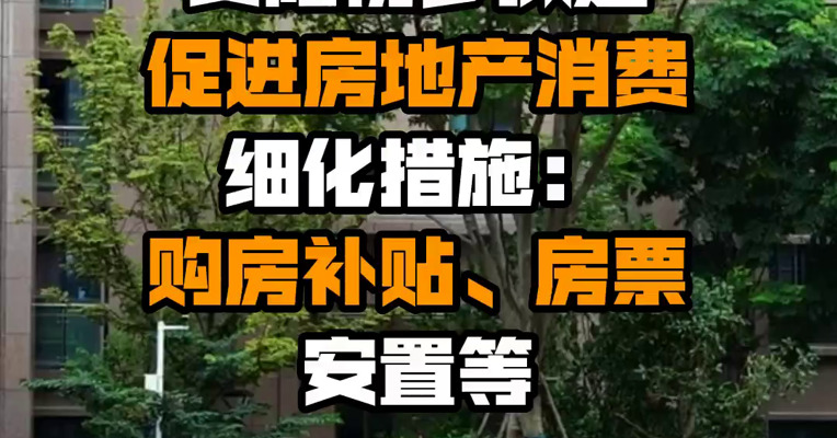 贵阳初步拟定促进房地产消费细化措施：购房补贴、房票安置等