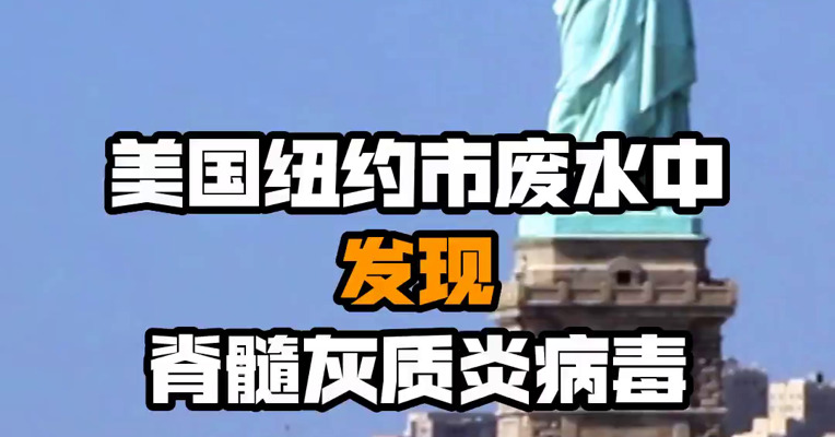 美国纽约市废水中发现脊髓灰质炎病毒
